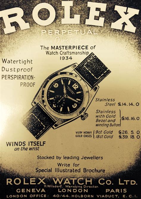 old Rolex ads